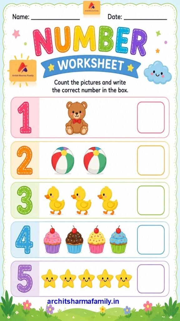 Number Worksheet