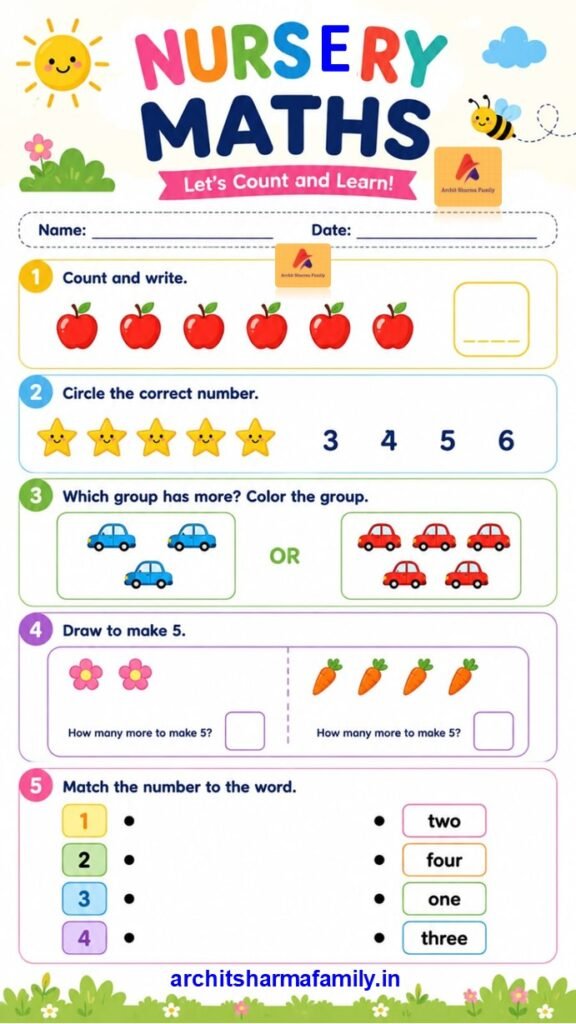Nursary Maths