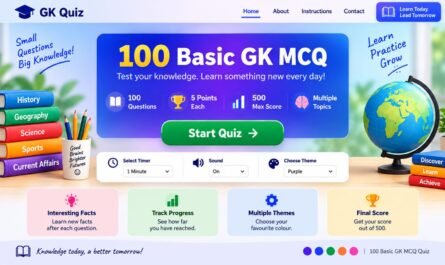 100 Basic GK MCQ Online Mocktest