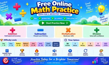 Free Online Math Practice